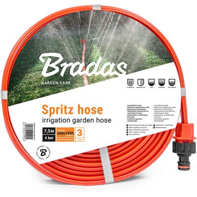 Bradas 7,5 m flexibler Sprühschlauch mit 3-Kammer-Sprühsystem - Gartenschlauch Bradas 7,5 m flexibler Sprühschlauch mit 3-Kammer-Sprühsystem - Gartenschlauch