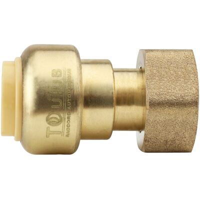 BOUTTÉ Verschraubter Femelle-Verbindung 15x21 D16 - Rohrfitting BOUTTÉ Verschraubter Femelle-Verbindung 15x21 D16 - Rohrfitting