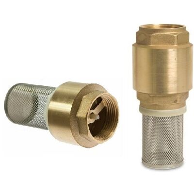 Diamond - Messing Fußventil Rückschlagventil Mit Saugkorb 11/2' Filterkorb Pumpen Diamond - Messing Fußventil Rückschlagventil Mit Saugkorb 11/2' Filterkorb Pumpen