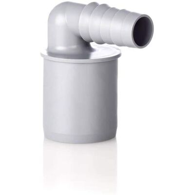 Airfit - Schlauchwinkel 90° Aus Pp, Ø 19 - 21 Mm, Für Abflussrohr, Dn40, 50040sw Airfit - Schlauchwinkel 90° Aus Pp, Ø 19 - 21 Mm, Für Abflussrohr, Dn40, 50040sw