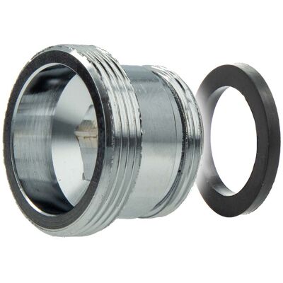 Tecuro Reduzierstück Adapter M22 X1 Ag Auf M20 X1 Ag, Messing Verchromt Tecuro Reduzierstück Adapter M22 X1 Ag Auf M20 X1 Ag, Messing Verchromt