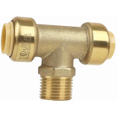 BOUTTÉ Männlicher T-Stück - 15x21 - Durchmesser 16mm - 1 Stück BOUTTÉ Männlicher T-Stück - 15x21 - Durchmesser 16mm - 1 Stück