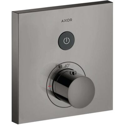 Hansgrohe Axor Starck ShowerSelect Thermostat - Polished Black Chrome - Quadrat - DuschTyp Hansgrohe Axor Starck ShowerSelect Thermostat - Polished Black Chrome - Quadrat - DuschTyp