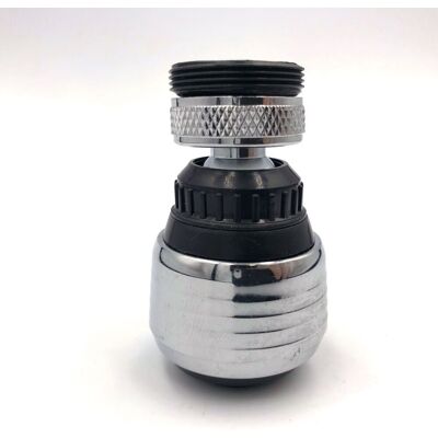 Diamond Kurzer Kunststoff-luftspüler Schwarz/chrom Diamond Kurzer Kunststoff-luftspüler Schwarz/chrom