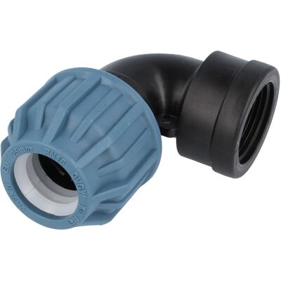 Jason - Pp-klemmverbinder 90° Winkel Mit Ig Ø 75 Mm X 2 1/2 Zoll - Dvgw Zugelassen Jason - Pp-klemmverbinder 90° Winkel Mit Ig Ø 75 Mm X 2 1/2 Zoll - Dvgw Zugelassen