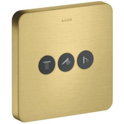 Hansgrohe Axor Starck Duscharmatur - Messingborstad - 3 Verbraucher Hansgrohe Axor Starck Duscharmatur - Messingborstad - 3 Verbraucher