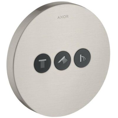 Hansgrohe Axor Starck ShowerSelect - 3-Verbraucher Rundarmatur - Edelstahl Hansgrohe Axor Starck ShowerSelect - 3-Verbraucher Rundarmatur - Edelstahl