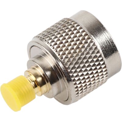 JUTE 2 Stück Hf-adapter N-stecker Innengewinde Auf Sma Außengewinde Mit Innenbohrung JUTE 2 Stück Hf-adapter N-stecker Innengewinde Auf Sma Außengewinde Mit Innenbohrung