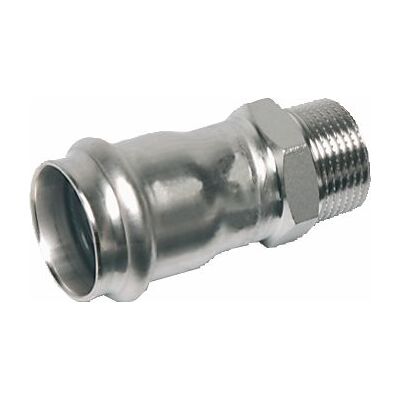 Sanha Pressfit., Übergangsnippel 76x21/2 Ag, Edelstahl, Nr.9243g - 83069575 Von Buderus Sanha Pressfit., Übergangsnippel 76x21/2 Ag, Edelstahl, Nr.9243g - 83069575 Von Buderus