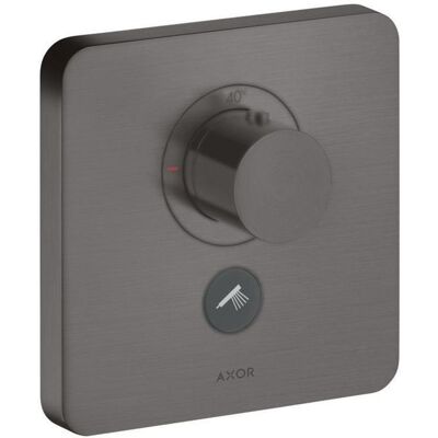 Hansgrohe Axor Starck ShowerSelect Soft Thermostat - Brushed Black Chrome Hansgrohe Axor Starck ShowerSelect Soft Thermostat - Brushed Black Chrome