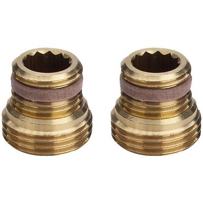 Adapterset 1096.8 In R1/2 X G3/4 Messing - Viega Adapterset 1096.8 In R1/2 X G3/4 Messing - Viega