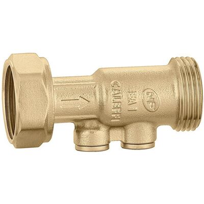 CALEFFI Messing-Checkventil - Kompaktes Design - EN 13959 CALEFFI Messing-Checkventil - Kompaktes Design - EN 13959