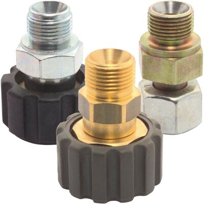 Elmag Hd-doppelnippel Stahl Verzinkt, Ag 1/2 X Ag 3/8, Bis 400 Bar, Mit 60° Universaldichtkegel Elmag Hd-doppelnippel Stahl Verzinkt, Ag 1/2 X Ag 3/8, Bis 400 Bar, Mit 60° Universaldichtkegel