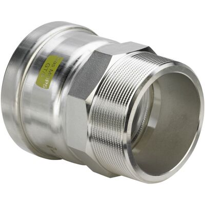 Viega - Sanpress Inox G Xl-übergangsstück 0211xl (gas) In D76,1xr2 1/2 Edelstahl Viega - Sanpress Inox G Xl-übergangsstück 0211xl (gas) In D76,1xr2 1/2 Edelstahl
