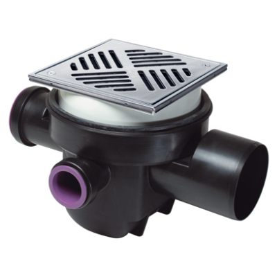 Banyo - Kessel Kellerablauf Der Universale Dn 100, Rost Schwarz, Rückstauschutz Banyo - Kessel Kellerablauf Der Universale Dn 100, Rost Schwarz, Rückstauschutz