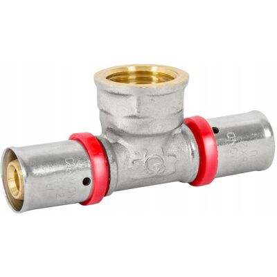 Diamond Pex T-stück 20x3/4x20 Gw Gequetscht Gepresst Diamond Pex T-stück 20x3/4x20 Gw Gequetscht Gepresst