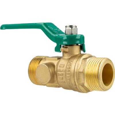 Hermann Schmidt - Uniwater Trinkwasser-kugelhahn Mit Stahlhebel, Beids. Außengewinde G 3/4 Zoll (dn 15) Typ 1442 Hermann Schmidt - Uniwater Trinkwasser-kugelhahn Mit Stahlhebel, Beids. Außengewinde G 3/4 Zoll (dn 15) Typ 1442