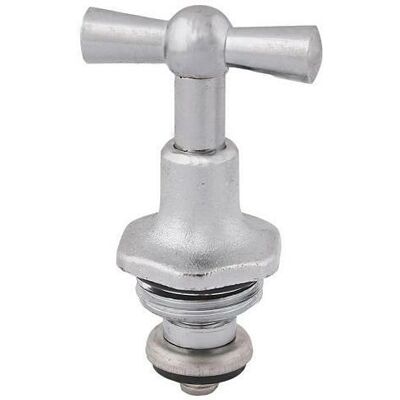 SCHLÖSSER ARMATUREN Js Knebel-oberteil Mit O-ring Dn20, 3/4", Matt Verchromt SCHLÖSSER ARMATUREN Js Knebel-oberteil Mit O-ring Dn20, 3/4", Matt Verchromt