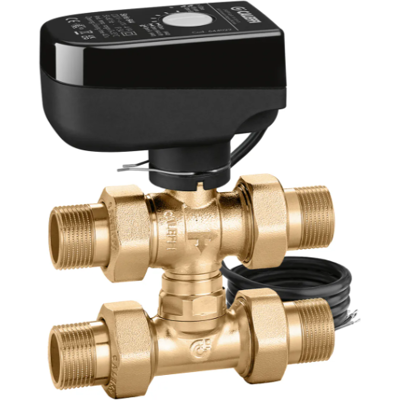 Caleffi Modell 644452 3/4" Motorisiertes Dreiwege-Kugelhahn - Zonenart Caleffi Modell 644452 3/4" Motorisiertes Dreiwege-Kugelhahn - Zonenart