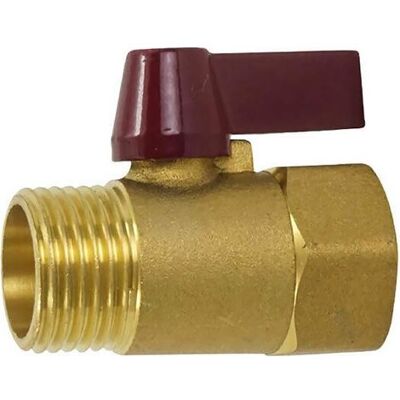 OEM 1/2" Bsp Messing-kugelhahn, Absperrventil Mit Außengewinde Und Innengewinde Für Erdgas, Luft, Wasser Und Kraftstoff (1 Stück) OEM 1/2" Bsp Messing-kugelhahn, Absperrventil Mit Außengewinde Und Innengewinde Für Erdgas, Luft, Wasser Und Kraftstoff (1 Stück)