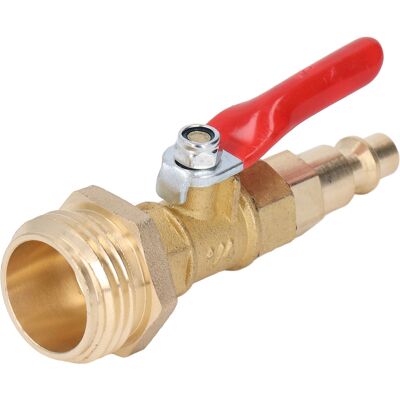 HEAT Winterablaufanschluss Aus Messing, 1/4-zoll-schnelladapter (außengewinde) Auf 3/4-zoll-ght-gewinde Für Gartenbewässerung, Dichtung Für Wohnmobil Und Boot HEAT Winterablaufanschluss Aus Messing, 1/4-zoll-schnelladapter (außengewinde) Auf 3/4-zoll-ght-gewinde Für Gartenbewässerung, Dichtung Für Wohnmobil Und Boot