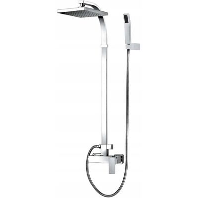 Diamond Pan-50 Quadratisches Duschset Diamond Pan-50 Quadratisches Duschset