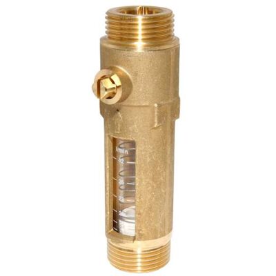 Afriso - Durchflussmesser Flowmeter Dfm 20-2m 5 Bis 42 Liter Ag1" X Ag1" (eurokonus) 80978 Afriso - Durchflussmesser Flowmeter Dfm 20-2m 5 Bis 42 Liter Ag1" X Ag1" (eurokonus) 80978