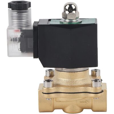 HEAT G1/2 Zoll Messing-magnetventil, Wasserdruck, Stromlos Geschlossen, Direktwirkend, 2w-160-15ac36v HEAT G1/2 Zoll Messing-magnetventil, Wasserdruck, Stromlos Geschlossen, Direktwirkend, 2w-160-15ac36v