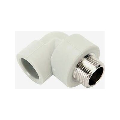 Diamond Pp-r Nippelwinkel 20mm X 1/2 Ag Diamond Pp-r Nippelwinkel 20mm X 1/2 Ag