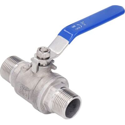 HEAT Kugelhahn, Edelstahl 304, Npt 3/4 Zoll, 2-zoll-außengewinde, Manueller Antrieb, Durchgeschnittene Sanitärarmaturen HEAT Kugelhahn, Edelstahl 304, Npt 3/4 Zoll, 2-zoll-außengewinde, Manueller Antrieb, Durchgeschnittene Sanitärarmaturen