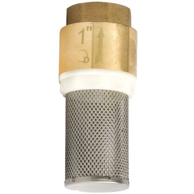 Diamond - Messing Fußventil Rückschlagventil Mit Saugkorb 3/4' Filterkorb Pumpen Diamond - Messing Fußventil Rückschlagventil Mit Saugkorb 3/4' Filterkorb Pumpen