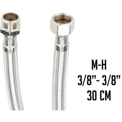 Flexible Leitung Fontastock Stecker 3/8 - Steckdose 3/8 30 Cm Flexible Leitung Fontastock Stecker 3/8 - Steckdose 3/8 30 Cm