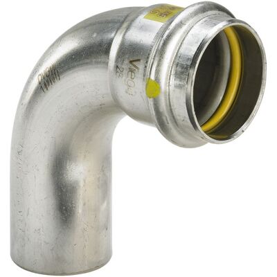 Viega - Bogen 90 Grad Sc Sanpress Inox G 0216.1 Für Gas In 54mm Edelstahl Viega - Bogen 90 Grad Sc Sanpress Inox G 0216.1 Für Gas In 54mm Edelstahl