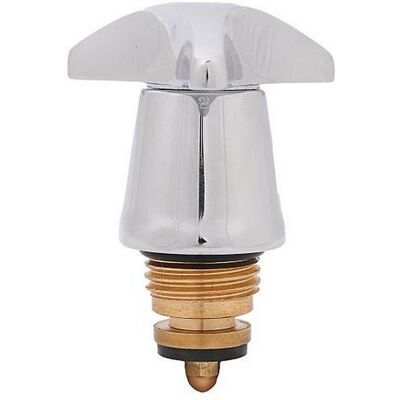 SCHLÖSSER ARMATUREN Schlösser Sanitär-oberteil, Mit 3-sterngriff, Farbpunkt Blau/rot, Dn10, 3/8, Aus Messing SCHLÖSSER ARMATUREN Schlösser Sanitär-oberteil, Mit 3-sterngriff, Farbpunkt Blau/rot, Dn10, 3/8, Aus Messing