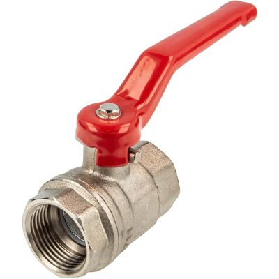 Tecuro - Kugelhahn, Beidseitig Innengewinde Rp 3/4 Zoll (dn 20) Stahlhebel Lang, Messing Vernickelt Tecuro - Kugelhahn, Beidseitig Innengewinde Rp 3/4 Zoll (dn 20) Stahlhebel Lang, Messing Vernickelt