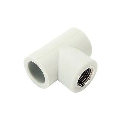 Diamond Pp-r T-muffe 25 Mm X 3/4 Gw X 25 Mm Diamond Pp-r T-muffe 25 Mm X 3/4 Gw X 25 Mm