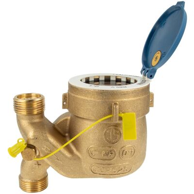 SCHLÖSSER ARMATUREN Js Fallrohr Hauswasserzähler Mnrf 3/4 Zoll Dn 20 Q3=4, R80, Baulänge 105 Mm SCHLÖSSER ARMATUREN Js Fallrohr Hauswasserzähler Mnrf 3/4 Zoll Dn 20 Q3=4, R80, Baulänge 105 Mm