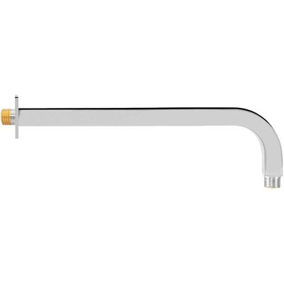 Design Eckiger 400 Mm Brausearm 90° Gebogen Für Regenbrausen, Messing Verchromt - Tecuro Design Eckiger 400 Mm Brausearm 90° Gebogen Für Regenbrausen, Messing Verchromt - Tecuro