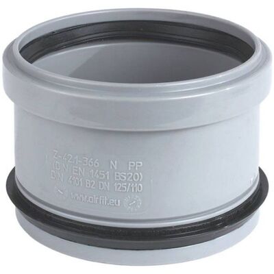 Airfit Pp-abwasser-innen-reduzierstück Dn 125/110 125110ir Airfit Pp-abwasser-innen-reduzierstück Dn 125/110 125110ir