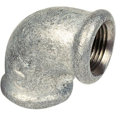 ATUSA Coude Galva 90° Ff 50x60 Raccord 90° Galvanisé, Femelle-femelle - Générique ATUSA Coude Galva 90° Ff 50x60 Raccord 90° Galvanisé, Femelle-femelle - Générique