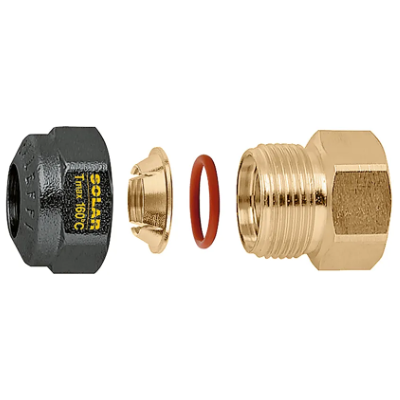 CALEFFI 254058 Weiblicher Mechanischer Anschluss - Solarsystem Rohrfitting CALEFFI 254058 Weiblicher Mechanischer Anschluss - Solarsystem Rohrfitting
