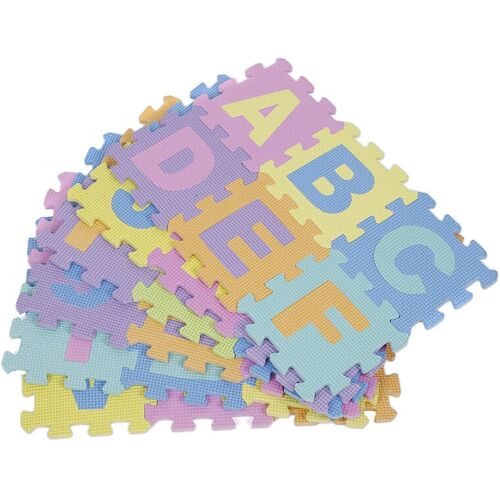 HALOYO 36tlg. Puzzlematte Spielmatte eva Bodenmatte Puzzleteppich Lernmatte Baby Kinder