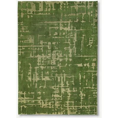 Louis de Poortere Baobab Grüne Rug - Ø 240 cm - Vintage Stil Louis de Poortere Baobab Grüne Rug - Ø 240 cm - Vintage Stil