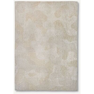 Louis de Poortere Korallenbeige Teppich - Flachgewebe Meditation Louis de Poortere Korallenbeige Teppich - Flachgewebe Meditation