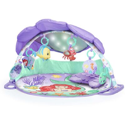 Bright Starts Disney Baby -kleine Sirene- Babyspieldecke Mit Entwicklungsspielbogen, Sensorischen Und Musikalischen Spielzeugen, Lichtergirlande, Babygeschenk Bright Starts Disney Baby -kleine Sirene- Babyspieldecke Mit Entwicklungsspielbogen, Sensorischen Und Musikalischen Spielzeugen, Lichtergirlande, Babygeschenk