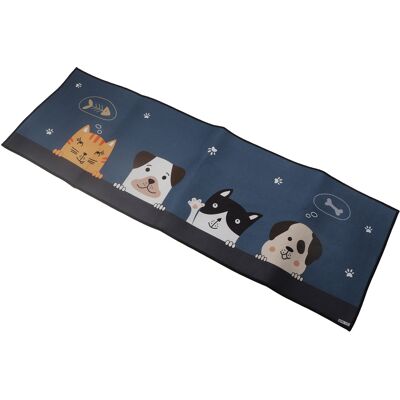 HEAT Rutschfeste, Bequeme Und Strapazierfähige Fußmatte Mit Niedlichem „want To Eat Bones“-motiv (40 X 120 Cm). Ideal Für Küche, Wohnzimmer, Bad Und Eingangsbereich. HEAT Rutschfeste, Bequeme Und Strapazierfähige Fußmatte Mit Niedlichem „want To Eat Bones“-motiv (40 X 120 Cm). Ideal Für Küche, Wohnzimmer, Bad Und Eingangsbereich.