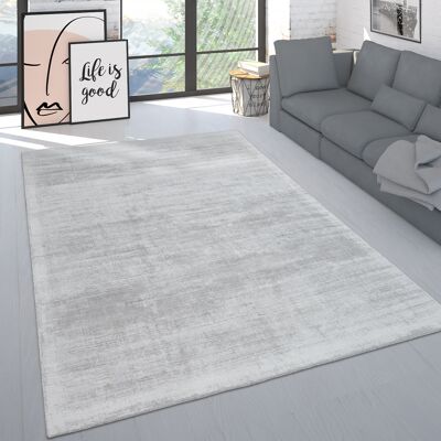 Paco Home Teppich Wohnzimmer Kurzflor Einfarbig Schlichtes Muster Handgefertigt Creme Grau 120x170 Cm Paco Home Teppich Wohnzimmer Kurzflor Einfarbig Schlichtes Muster Handgefertigt Creme Grau 120x170 Cm