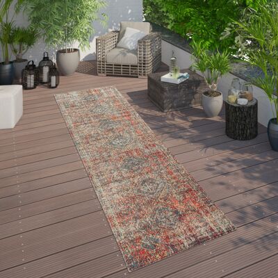 Paco Home Teppich Outdoor Rot Terrasse Balkon Orientalisches Design Robust Wetterfest 60x100 Cm Paco Home Teppich Outdoor Rot Terrasse Balkon Orientalisches Design Robust Wetterfest 60x100 Cm