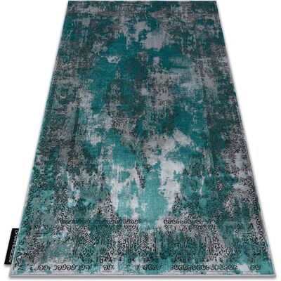 Dywany Łuszczów Modern DE LUXE Teppich - Struktur grün/grau 200x290 cm Dywany Łuszczów Modern DE LUXE Teppich - Struktur grün/grau 200x290 cm