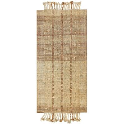 Beliani Beigefarbener Juteteppich 80 x 150 cm - Teppich Beliani Beigefarbener Juteteppich 80 x 150 cm - Teppich